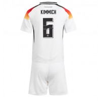 Camiseta Alemania Joshua Kimmich #6 Primera Equipación Replica Eurocopa 2024 para niños mangas cortas (+ Pantalones cortos)
